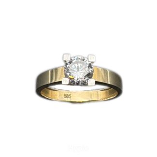 Verlobungsring 585 Gold R439