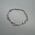Gliederarmband 585 Gold 19,5 cm AM53