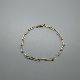 Gliederarmband 585 Gold 19 cm AM52