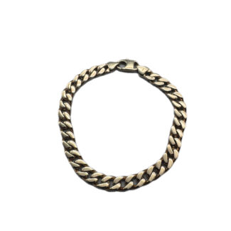 Panzerarmband 585 Gold 23 cm AM46