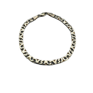 Panzerarmband 585 Gold 21,5 cm AM54