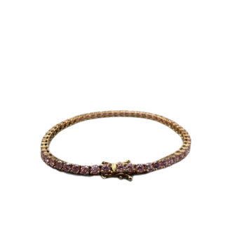 Tennisarmband 585 Gold 18,5 cm AM56