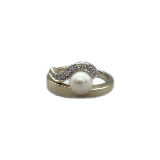Perle Ring 585 Gold R494