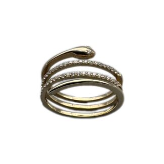 Schlangenring 585 Gold R492