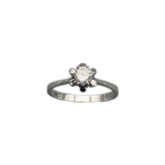 Verlobungsring 585 Gold 0,33 ct DR91