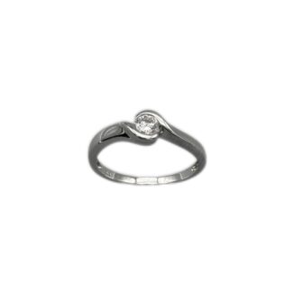 Verlobungsring 585 Gold 0,25 ct DR90