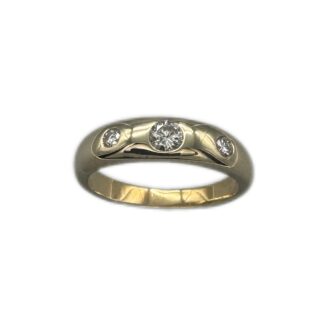 Verlobungsring 585 Gold 0,30 ct DR118