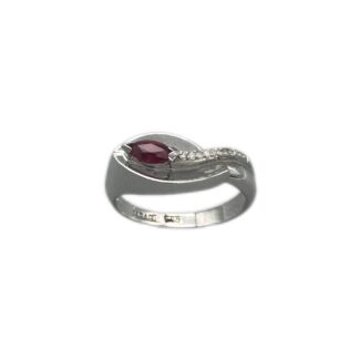 Rubin Ring 585 Gold 0,1 ct DR130