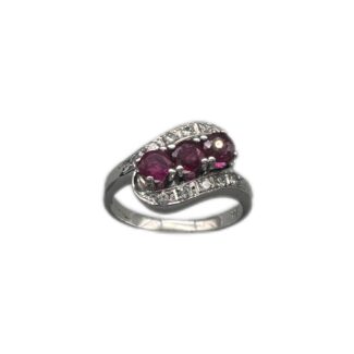 Rubin Ring 585 Gold 0,1 ct DR131