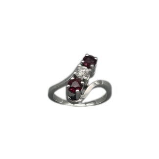 Rubin Ring 585 Gold 0,3 ct DR136
