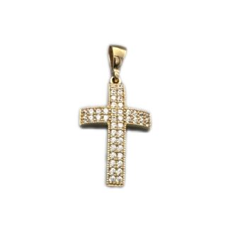Kreuz Anhänger 585 Gold AH61