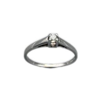 Verlobungsring 585 Gold 0,07 ct DR139