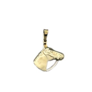 Pferd Anhänger 585 Gold AH90