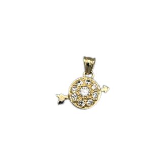 Pfeil Anhänger 585 Gold AH73
