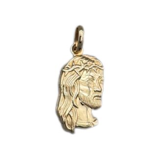 Jesus Kopf Anhänger 585 Gold AH104