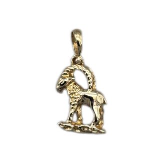 Steinbock Sternzeichen Anhänger 585 Gold AH168