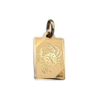 Krebs Sternzeichen Anhänger 585 Gold AH156